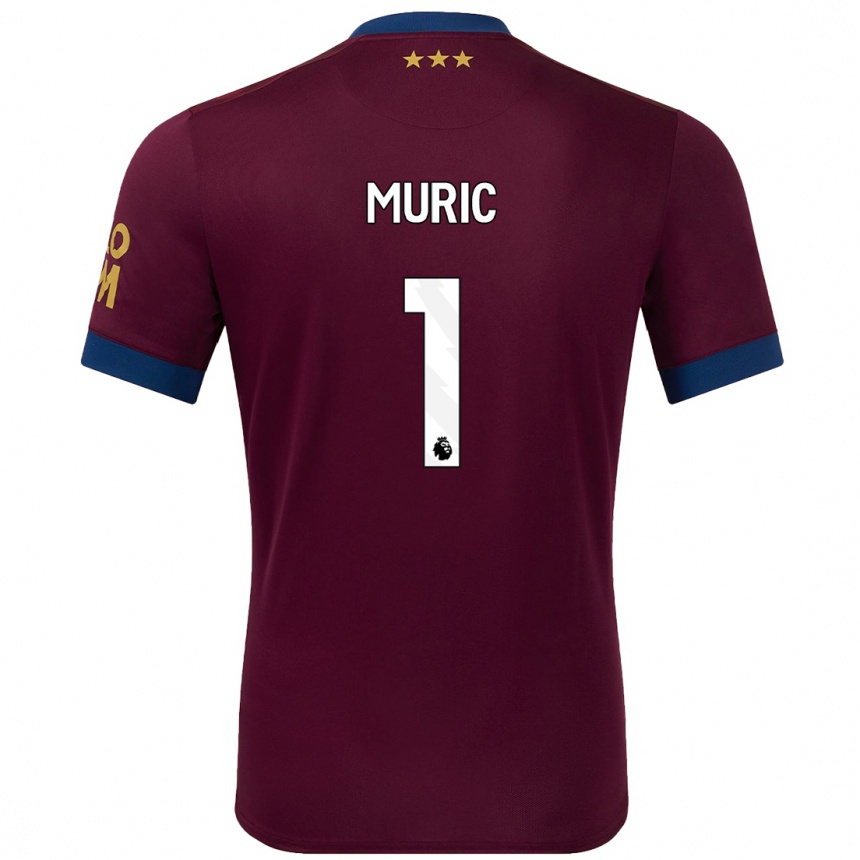 Men Football Arijanet Muric #1 Brown Away Jersey 2024/25 T-Shirt Australia