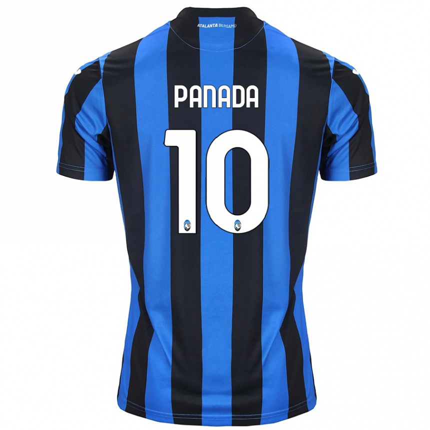 Women Football Simone Panada #10 Blue Black Home Jersey 2024/25 T-Shirt Australia