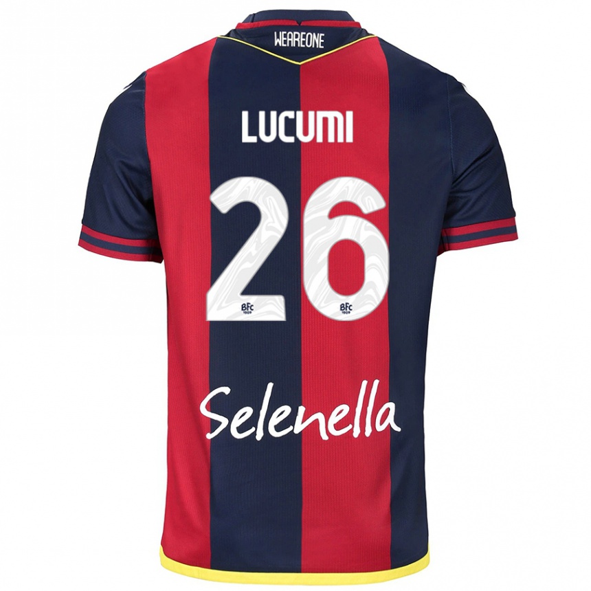 Women Football Jhon Lucumí #26 Red Royal Blue Home Jersey 2024/25 T-Shirt Australia