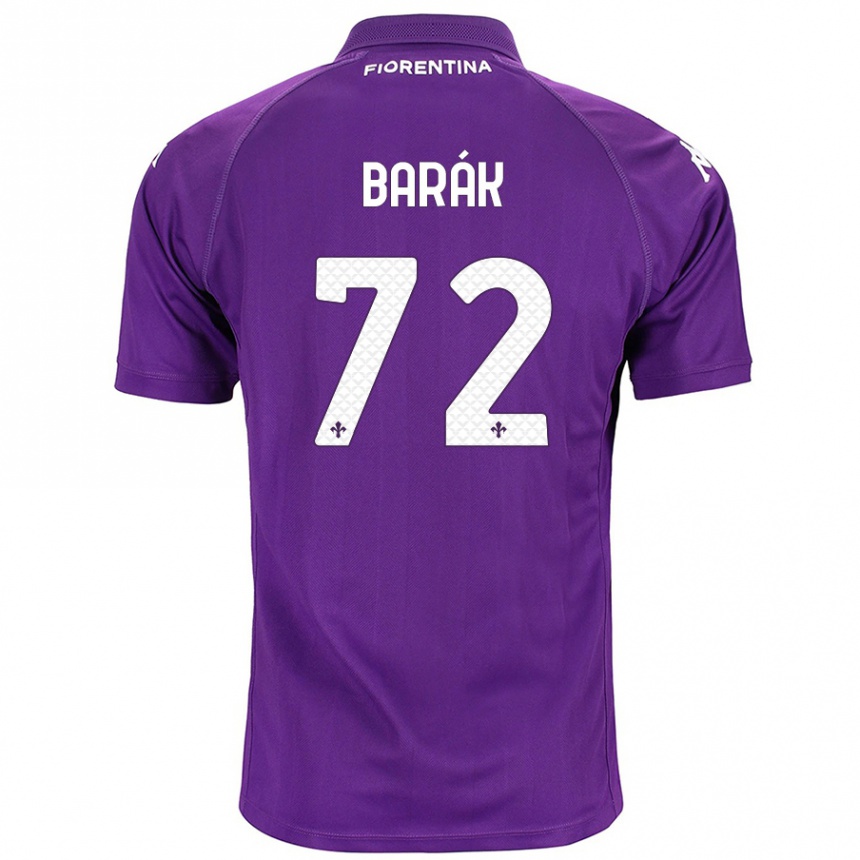 Women Football Antonin Barak #72 Purple Home Jersey 2024/25 T-Shirt Australia