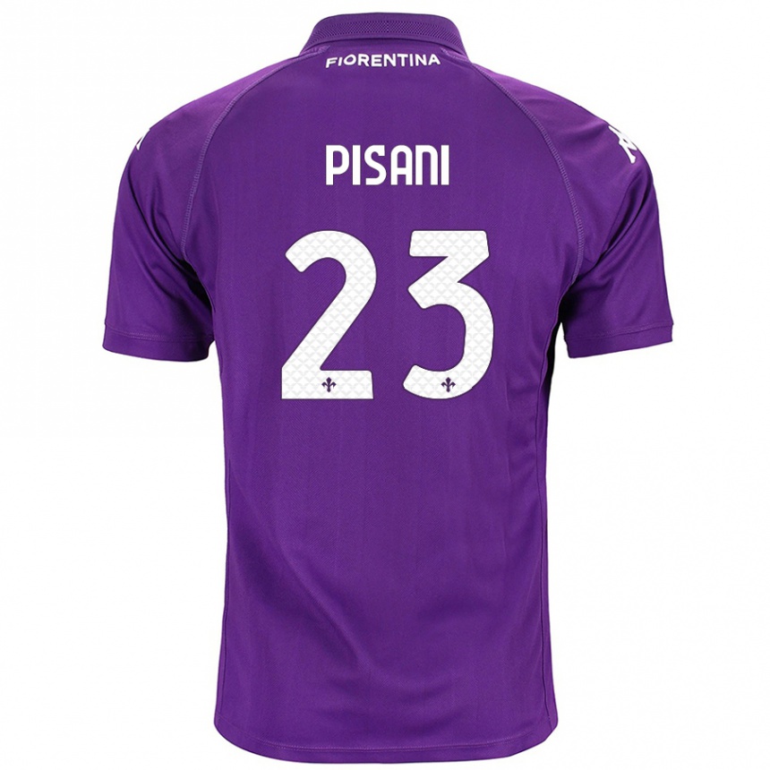 Women Football Diego Pisani #23 Purple Home Jersey 2024/25 T-Shirt Australia