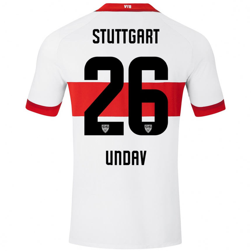 Women Football Deniz Undav #26 White Red Home Jersey 2024/25 T-Shirt Australia