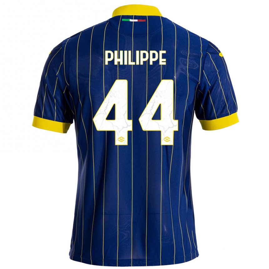 Women Football Mathis Philippe #44 Blue Yellow Home Jersey 2024/25 T-Shirt Australia