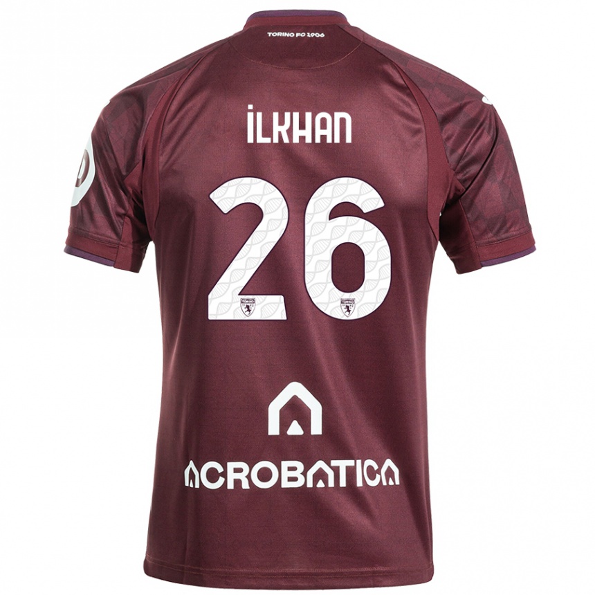 Women Football Emirhan İlkhan #26 Maroon White Home Jersey 2024/25 T-Shirt Australia