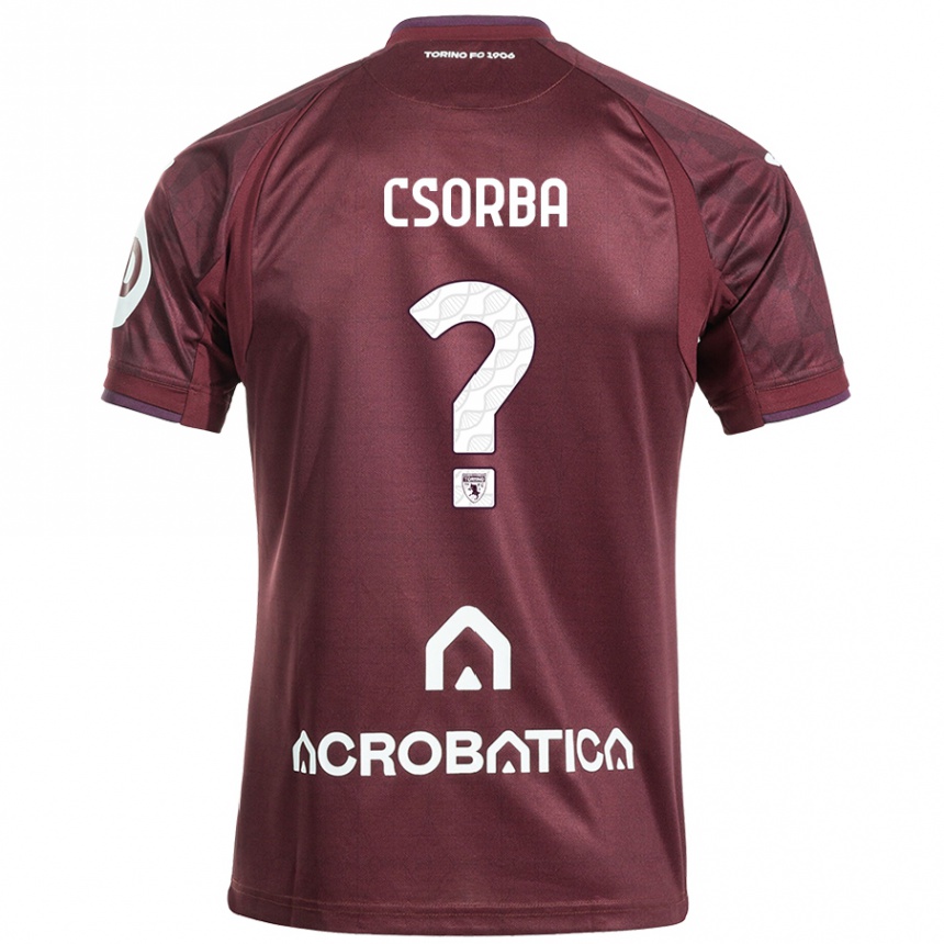 Women Football Noel Csorba #0 Maroon White Home Jersey 2024/25 T-Shirt Australia