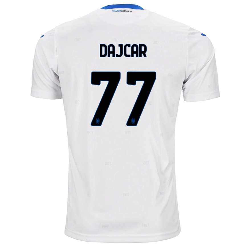 Women Football Matevz Dajcar #77 White Away Jersey 2024/25 T-Shirt Australia