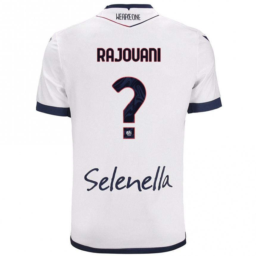 Women Football Yassir Rajouani #0 White Royal Blue Away Jersey 2024/25 T-Shirt Australia