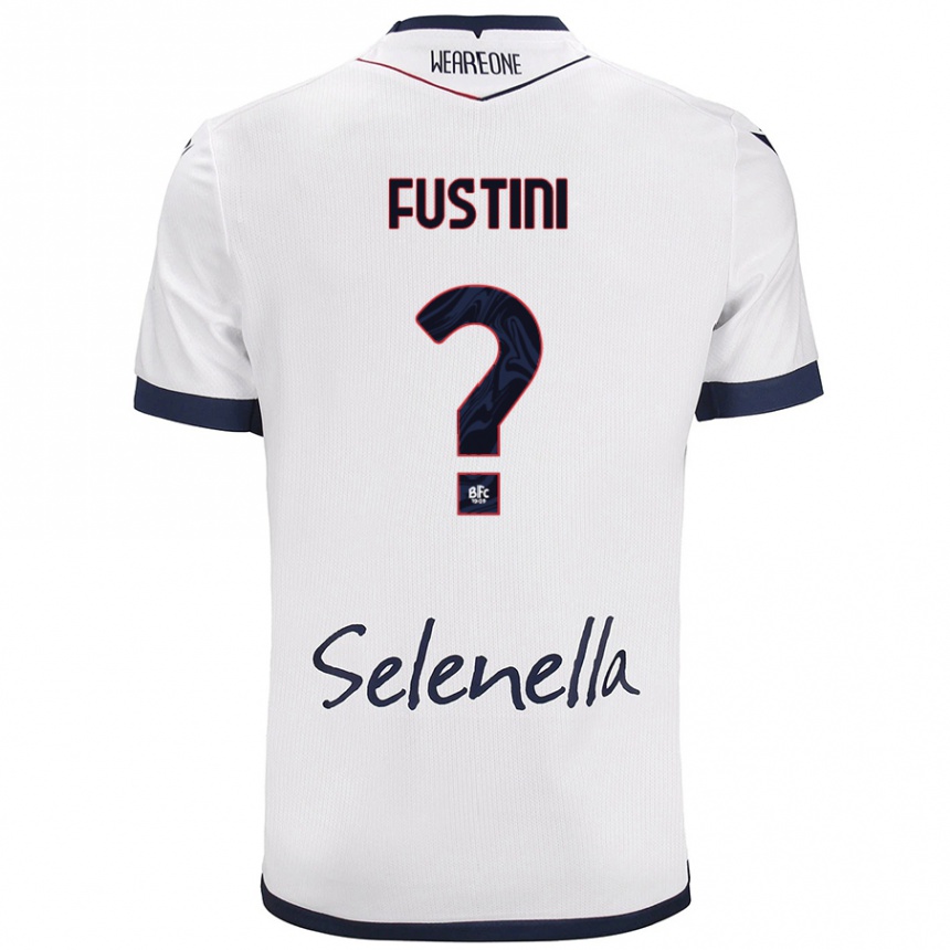 Women Football Kevin Fustini #0 White Royal Blue Away Jersey 2024/25 T-Shirt Australia