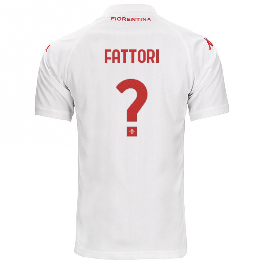 Women Football Filippo Fattori #0 White Away Jersey 2024/25 T-Shirt Australia