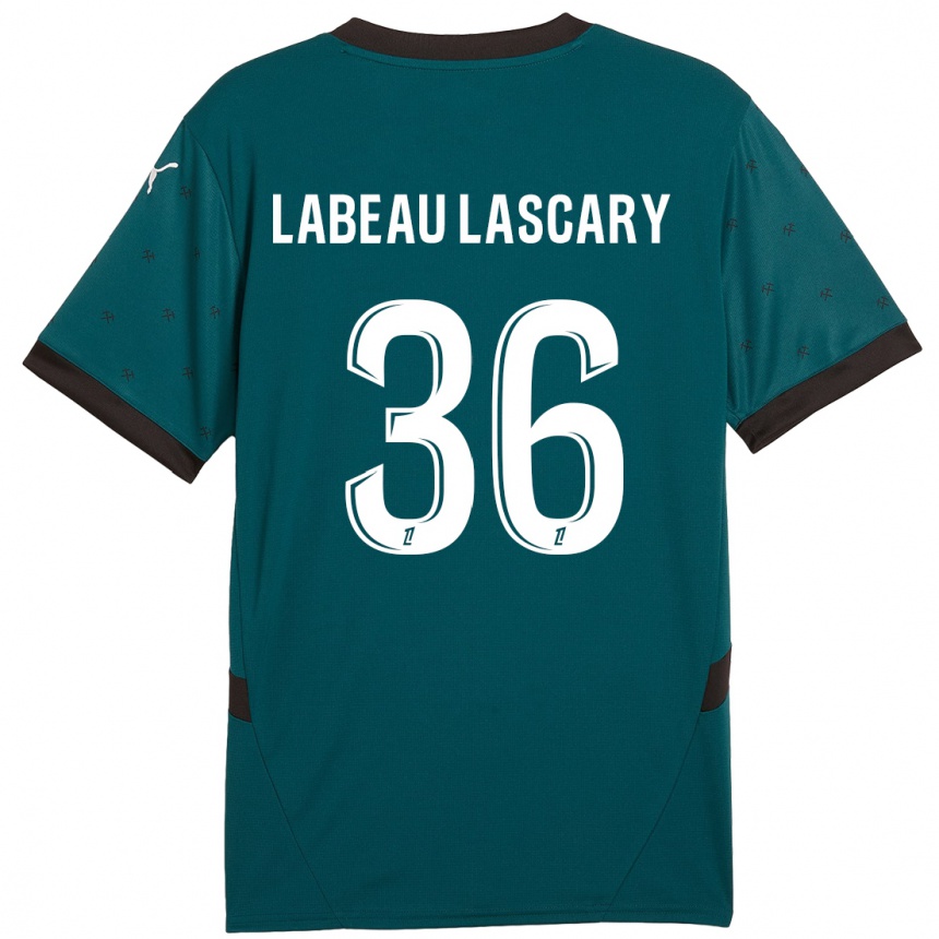 Women Football Rémy Labeau Lascary #36 Dark Green Away Jersey 2024/25 T-Shirt Australia