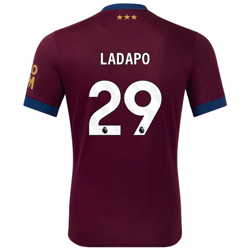 Women Football Freddie Ladapo #29 Brown Away Jersey 2024/25 T-Shirt Australia