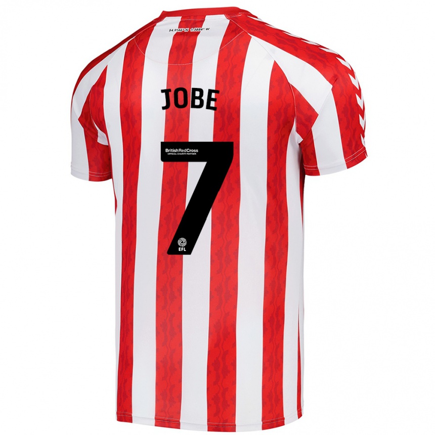 Kids Football Jobe Bellingham #7 Red White Home Jersey 2024/25 T-Shirt Australia