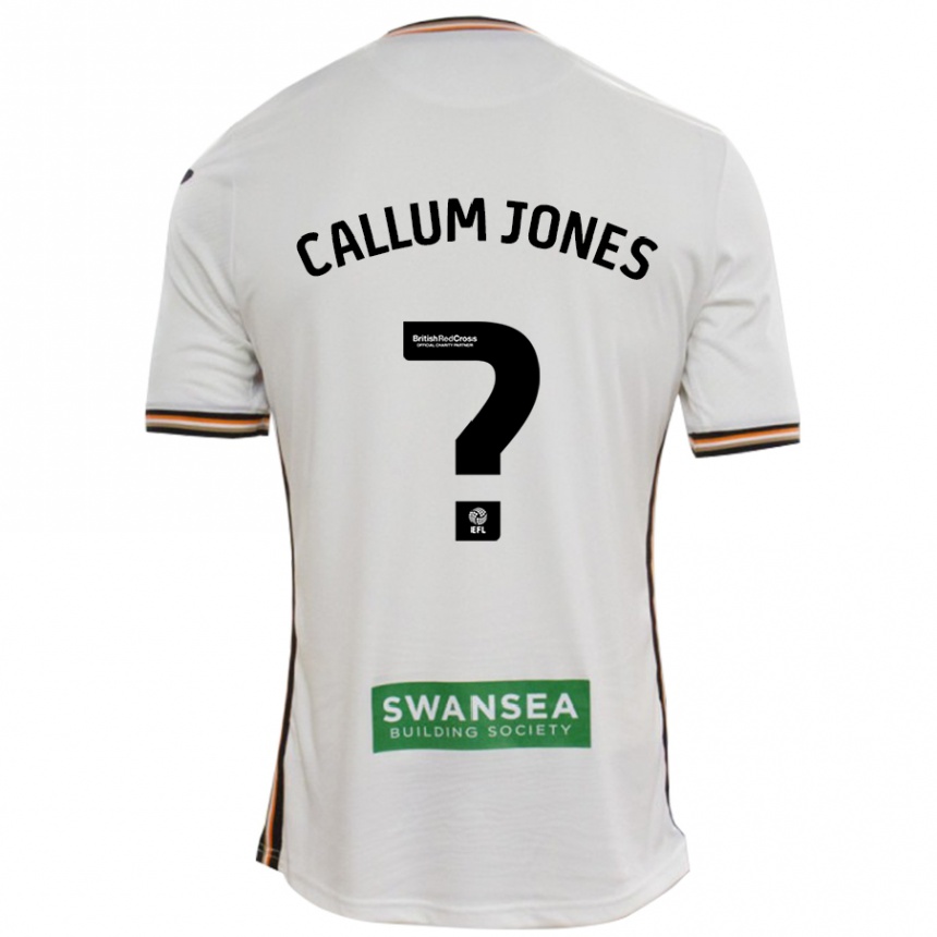 Kids Football Callum Jones #0 White Home Jersey 2024/25 T-Shirt Australia