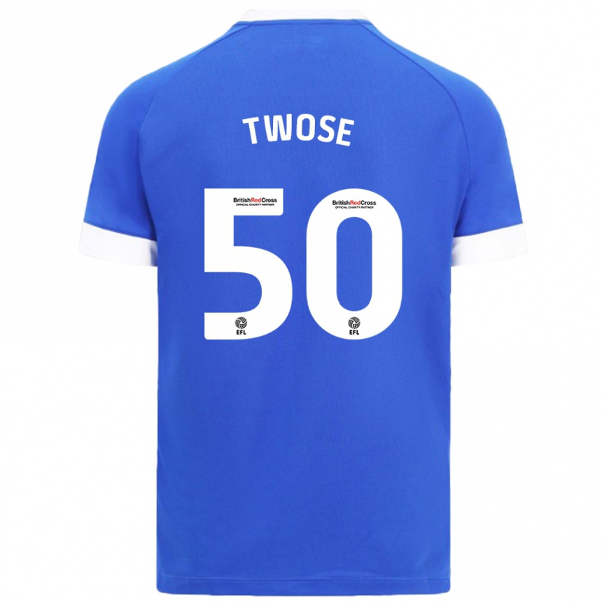 Kids Football Cody Twose #50 Sky Blue Home Jersey 2024/25 T-Shirt Australia