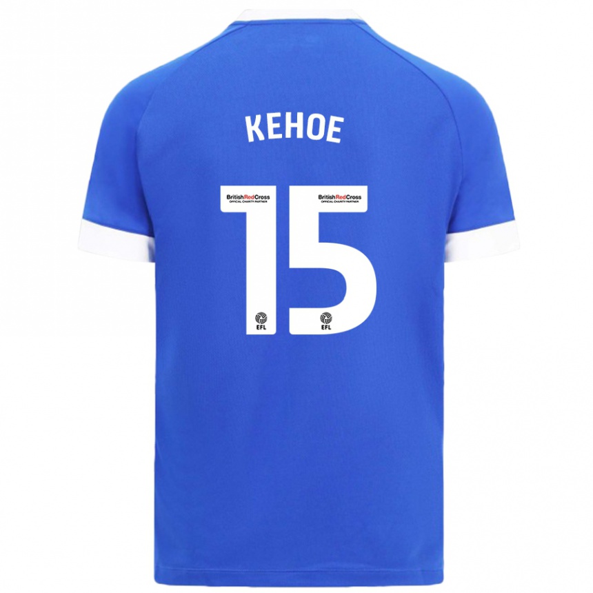 Kids Football Molly Kehoe #15 Sky Blue Home Jersey 2024/25 T-Shirt Australia