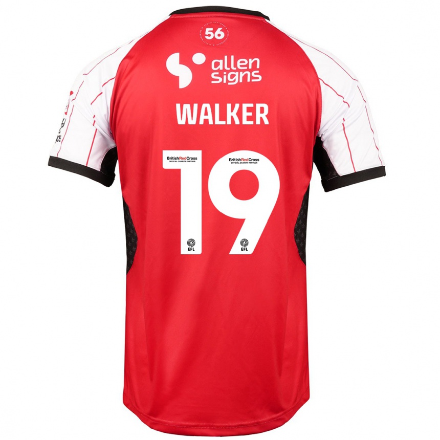 Kids Football Tyler Walker #19 White Home Jersey 2024/25 T-Shirt Australia