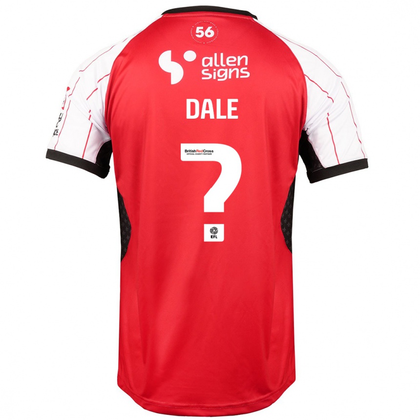 Kids Football Harry Dale #0 White Home Jersey 2024/25 T-Shirt Australia