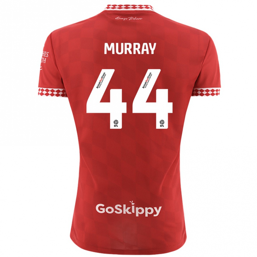 Kids Football Satara Murray #44 Red Home Jersey 2024/25 T-Shirt Australia