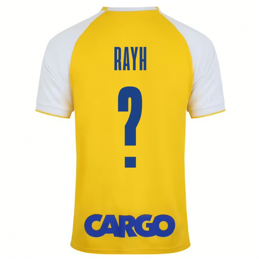 Kids Football Guy Rayh #0 Yellow White Home Jersey 2024/25 T-Shirt Australia