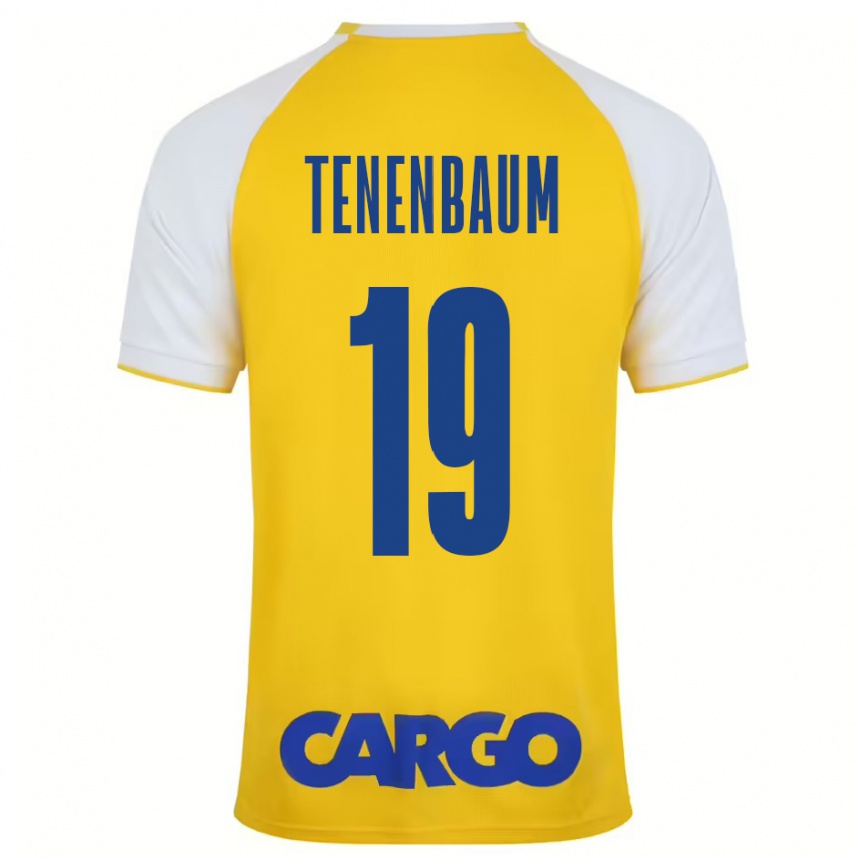 Kids Football Daniel Tenenbaum #19 Yellow White Home Jersey 2024/25 T-Shirt Australia