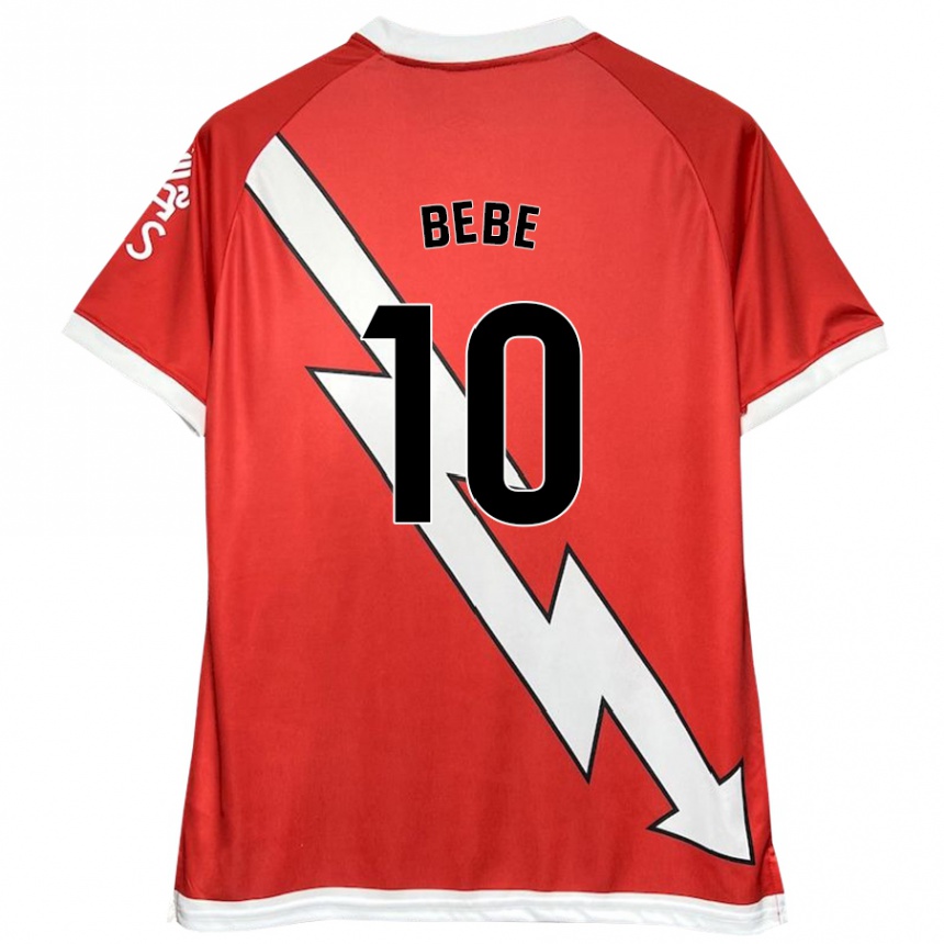 Kids Football Bebé #10 White Red Home Jersey 2024/25 T-Shirt Australia