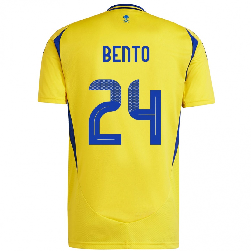 Kids Football Bento #24 Yellow Blue Home Jersey 2024/25 T-Shirt Australia