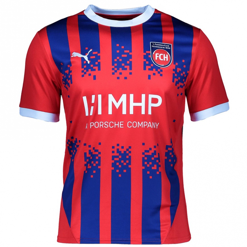 Kids Football Blin Sherifi #0 Red Blue Home Jersey 2024/25 T-Shirt Australia