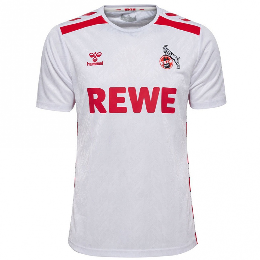 Kids Football Marvin Schwäbe #1 White Red Home Jersey 2024/25 T-Shirt Australia