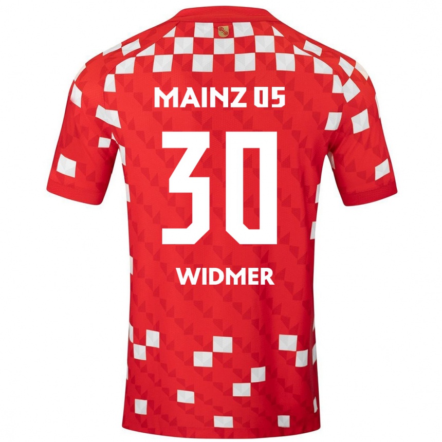 Kids Football Silvan Widmer #30 White Red Home Jersey 2024/25 T-Shirt Australia