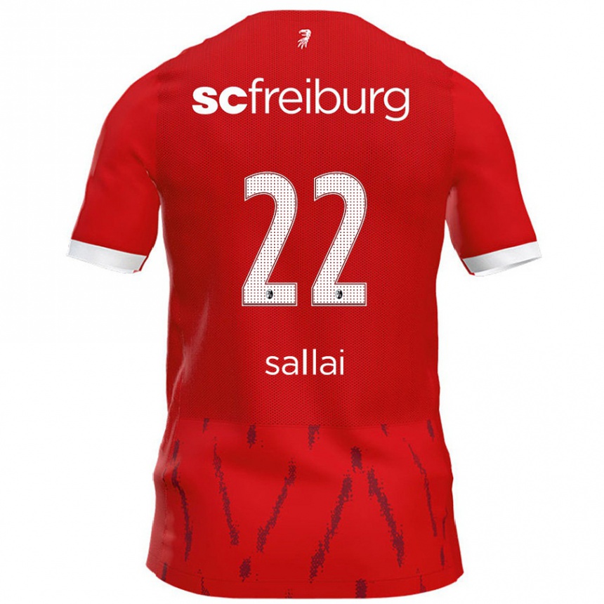 Kids Football Roland Sallai #22 Red Home Jersey 2024/25 T-Shirt Australia