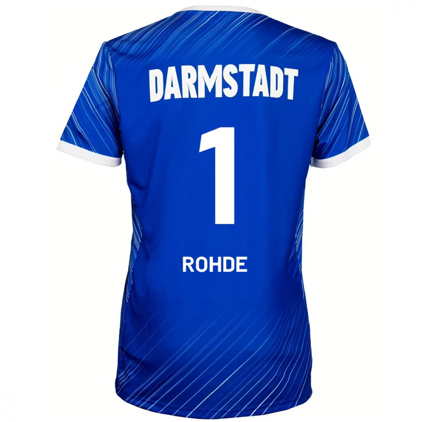 Kids Football Til Rohde #1 Blue White Home Jersey 2024/25 T-Shirt Australia