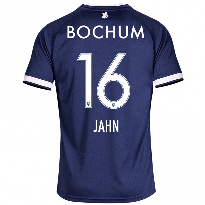 Kids Football Niklas Jahn #16 Dark Blue Home Jersey 2024/25 T-Shirt Australia