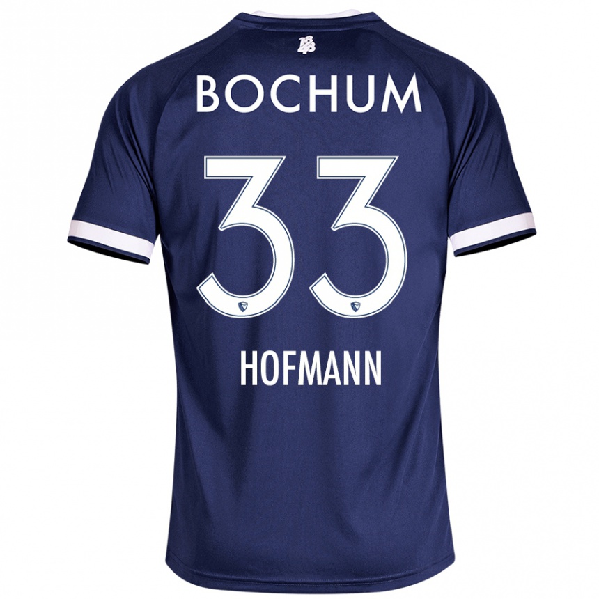 Kids Football Philipp Hofmann #33 Dark Blue Home Jersey 2024/25 T-Shirt Australia