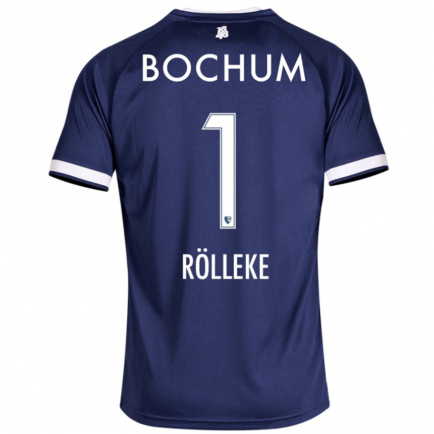 Kids Football Hugo Rölleke #1 Dark Blue Home Jersey 2024/25 T-Shirt Australia