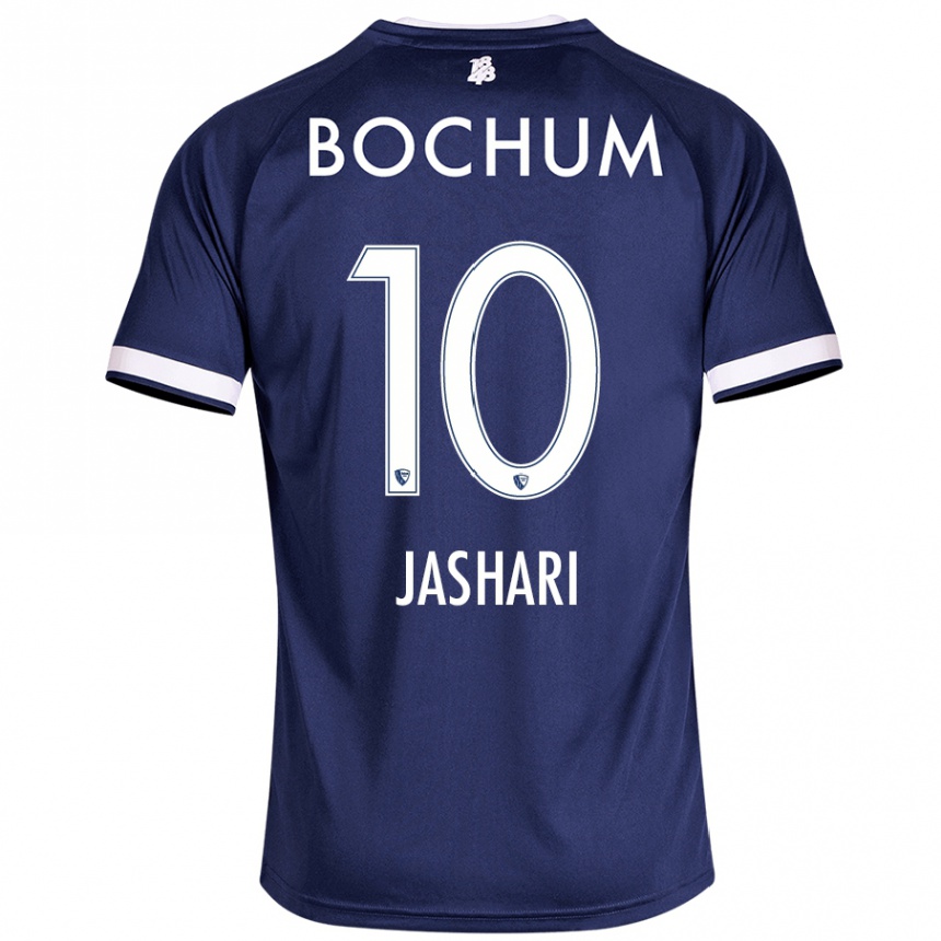 Kids Football Lirim Jashari #10 Dark Blue Home Jersey 2024/25 T-Shirt Australia