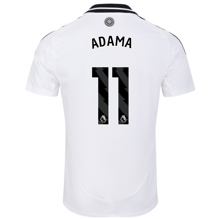 Kids Football Adama Traoré #11 White Home Jersey 2024/25 T-Shirt Australia