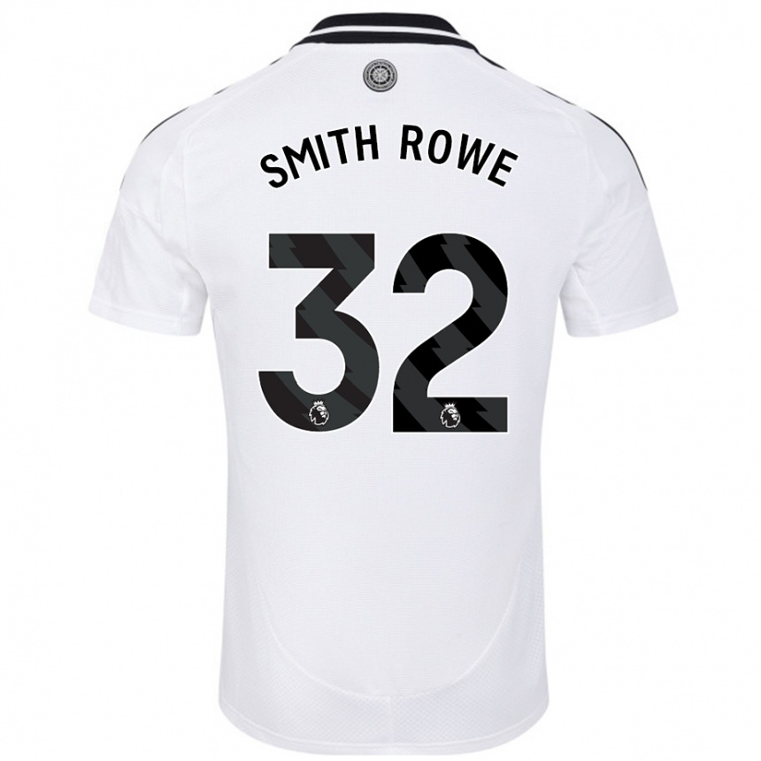 Kids Football Emile Smith Rowe #32 White Home Jersey 2024/25 T-Shirt Australia