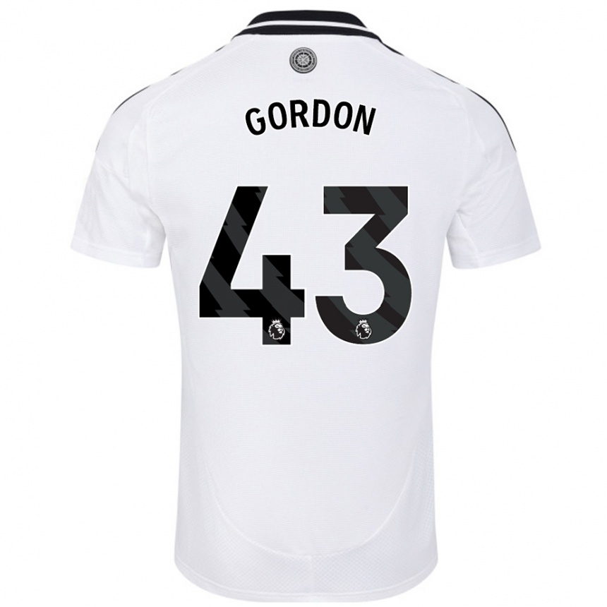 Kids Football Lemar Gordon #43 White Home Jersey 2024/25 T-Shirt Australia