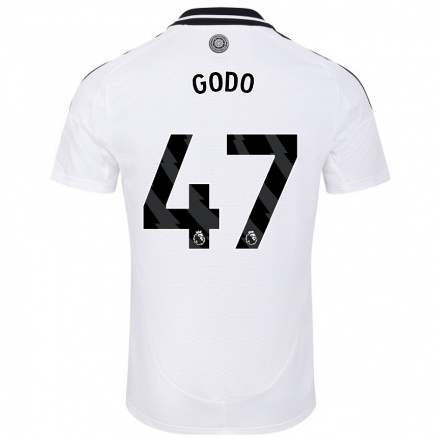 Kids Football Martial Godo #47 White Home Jersey 2024/25 T-Shirt Australia