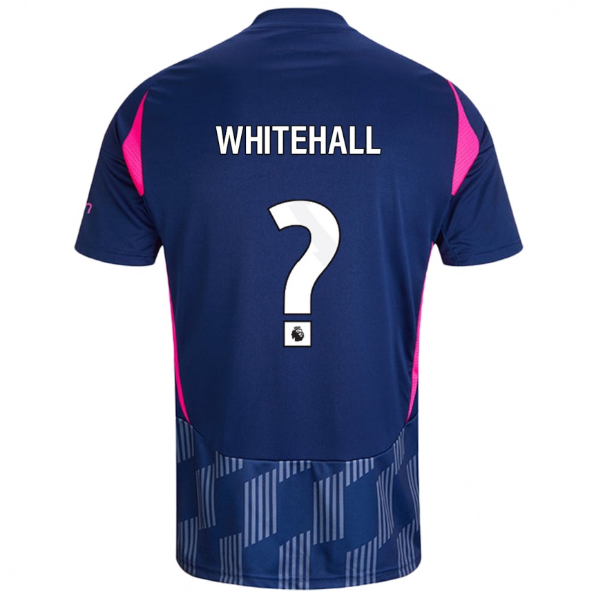 Kids Football Archie Whitehall #0 Royal Blue Pink Away Jersey 2024/25 T-Shirt Australia