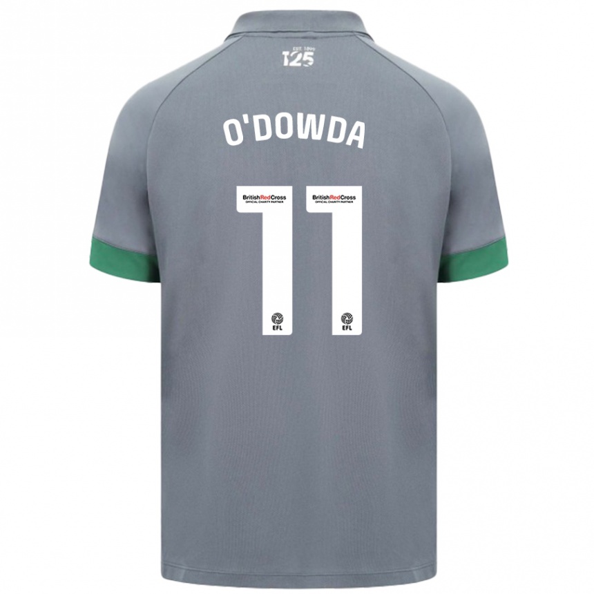 Kids Football Callum O'dowda #11 Dark Gray Away Jersey 2024/25 T-Shirt Australia