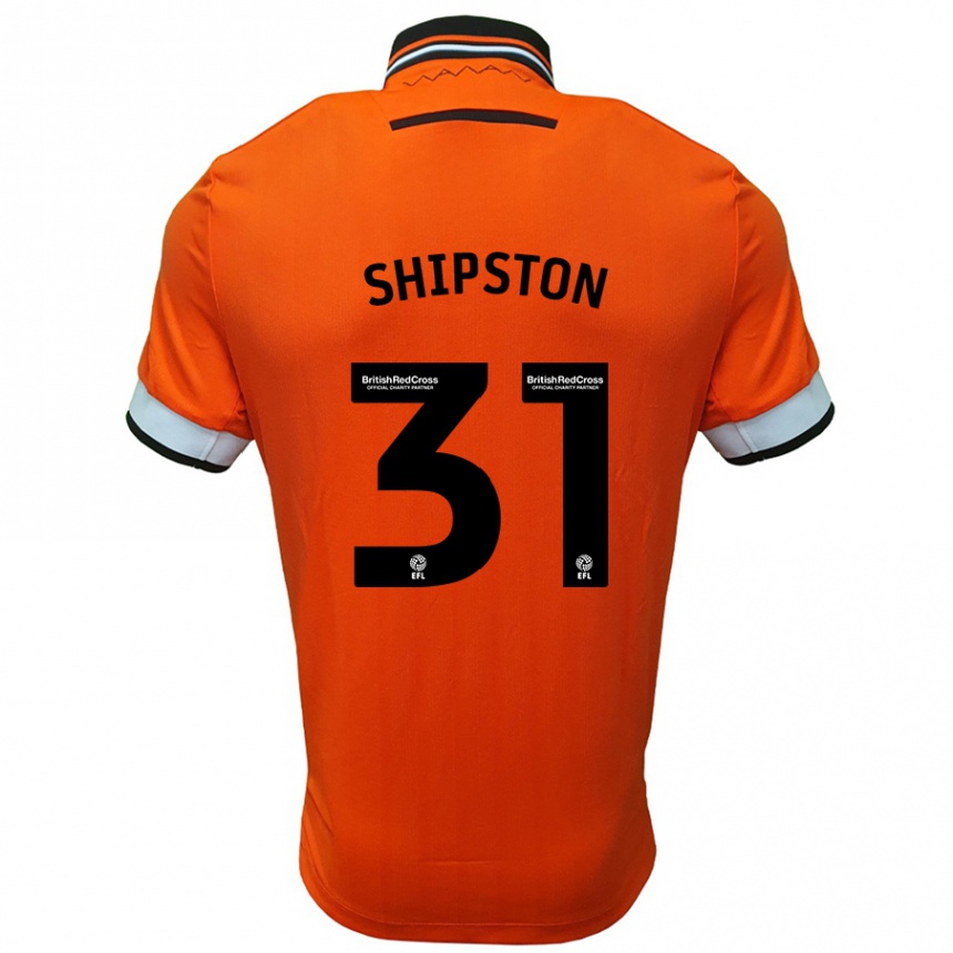 Kids Football Rio Shipston #31 Orange White Away Jersey 2024/25 T-Shirt Australia