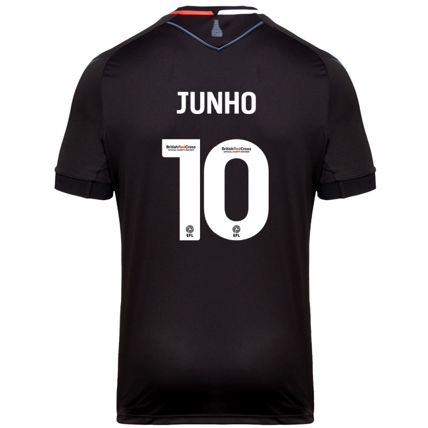 Kids Football Joon-Ho Bae #10 Black Away Jersey 2024/25 T-Shirt Australia