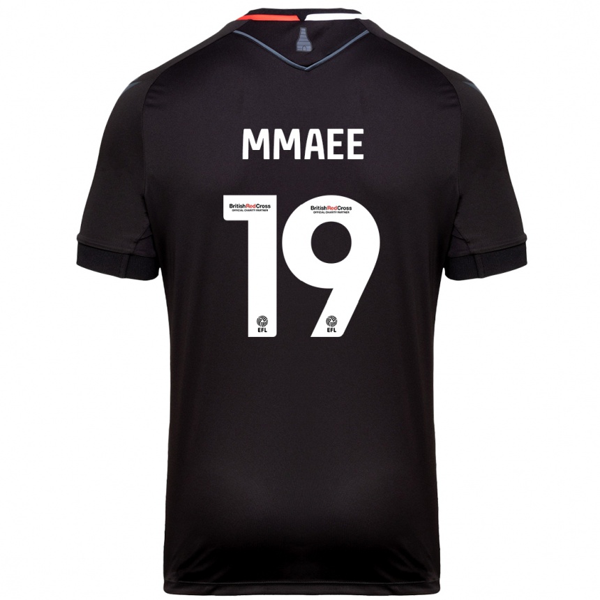 Kids Football Ryan Mmaee #19 Black Away Jersey 2024/25 T-Shirt Australia