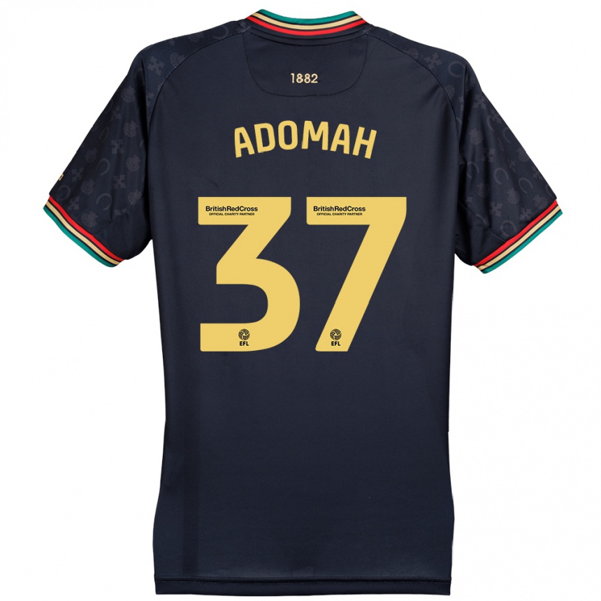 Kids Football Albert Adomah #37 Dark Navy Blue Away Jersey 2024/25 T-Shirt Australia