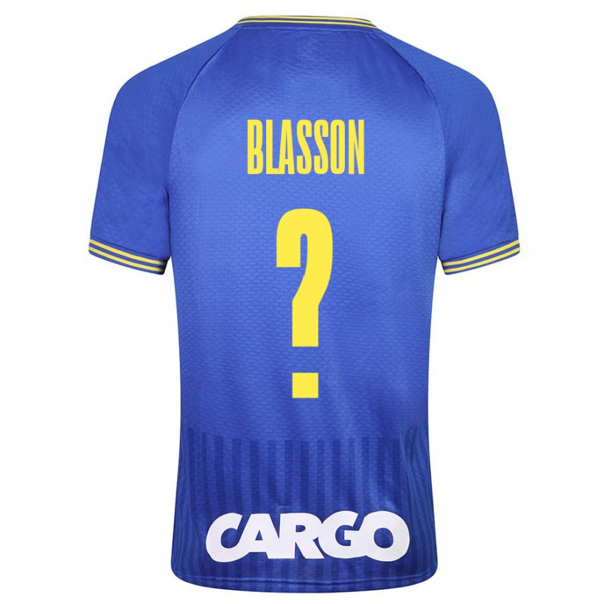 Kids Football Ariel Blasson #0 White Away Jersey 2024/25 T-Shirt Australia