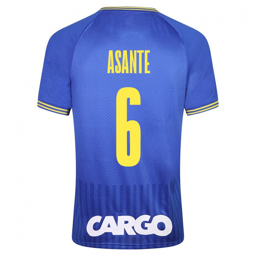 Kids Football Tyrese Asante #6 White Away Jersey 2024/25 T-Shirt Australia