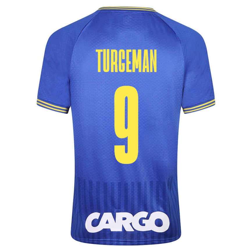 Kids Football Dor Turgeman #9 White Away Jersey 2024/25 T-Shirt Australia