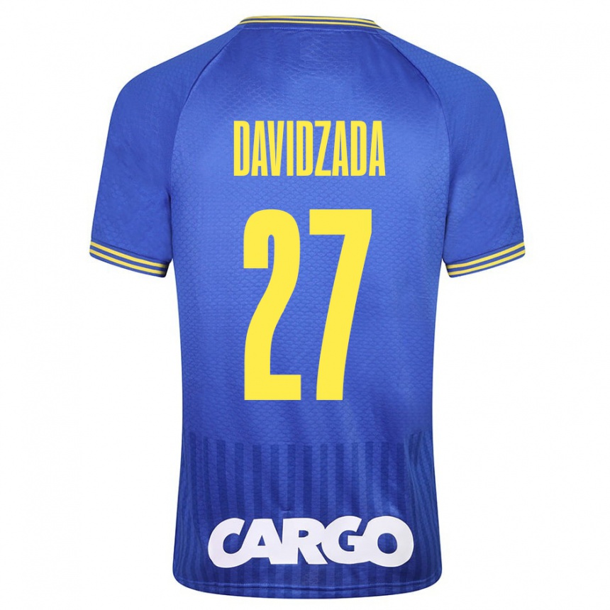 Kids Football Ofir Davidzada #27 White Away Jersey 2024/25 T-Shirt Australia