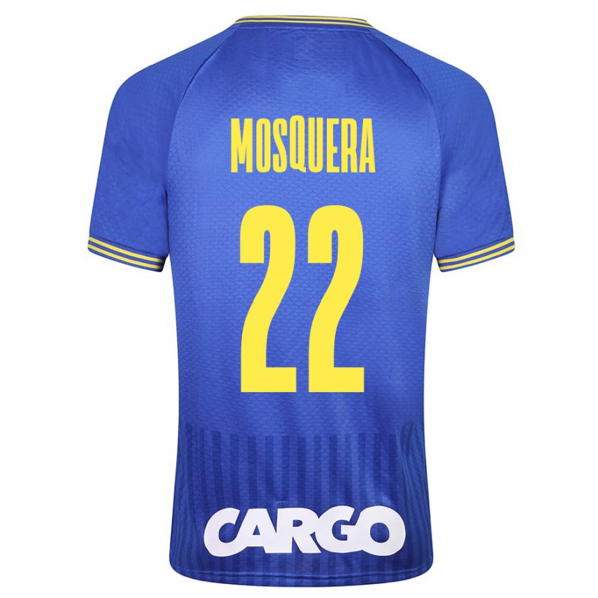 Kids Football Orlando Mosquera #22 White Away Jersey 2024/25 T-Shirt Australia